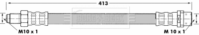 Flexible de frein BORG & BECK BBH7091