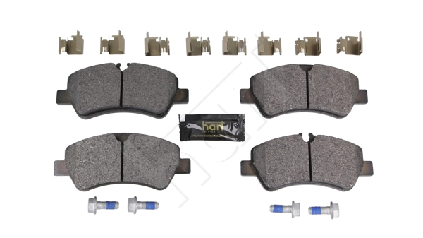 Kit de plaquettes de frein, frein à disque HART 261 795