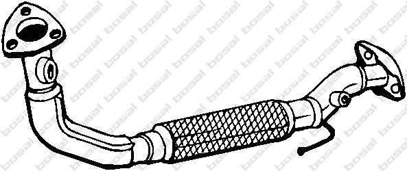 Tuyau d'échappement KLOKKERHOLM 836-285