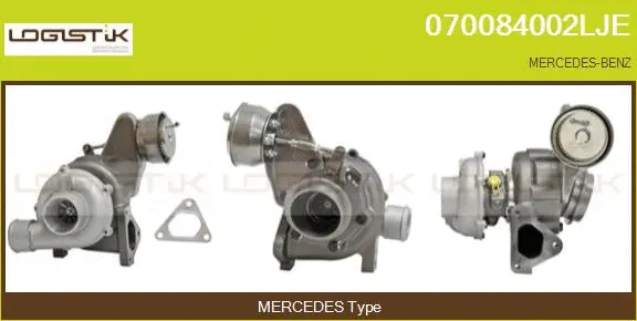 Turbocompresseur, suralimentation LGK 070084002LJE