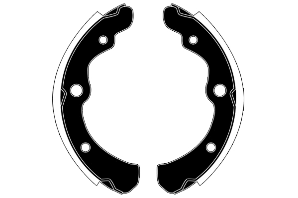 Jeu de mâchoires de frein RAICAM RA25370