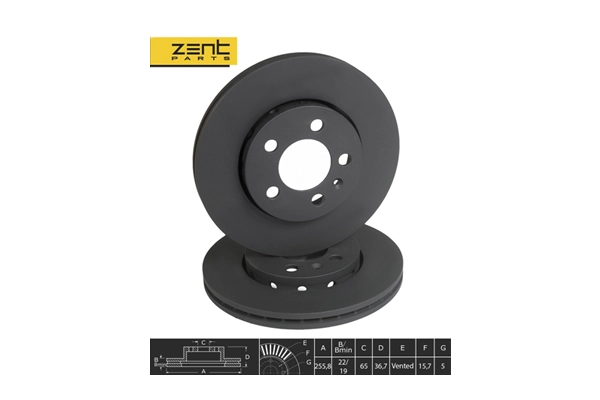 Disque de frein ZentParts Z06250