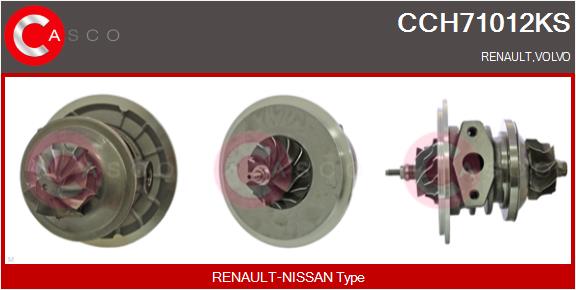 Groupe carter, turbocompresseur CASCO CCH71012KS