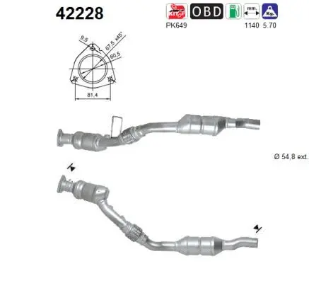 Catalyseur AS 42228