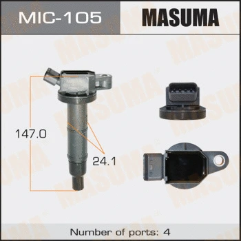 Bobine d'allumage MASUMA MIC-105