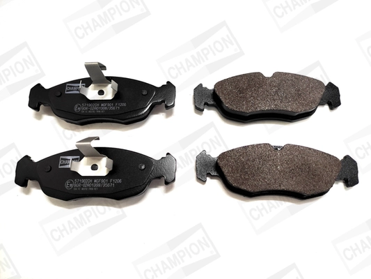 Kit de plaquettes de frein, frein à disque CHAMPION 571902CH