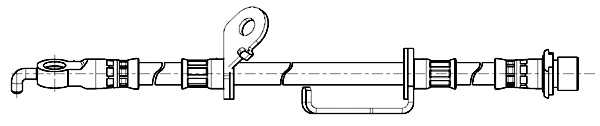 Flexible de frein CEF 514601