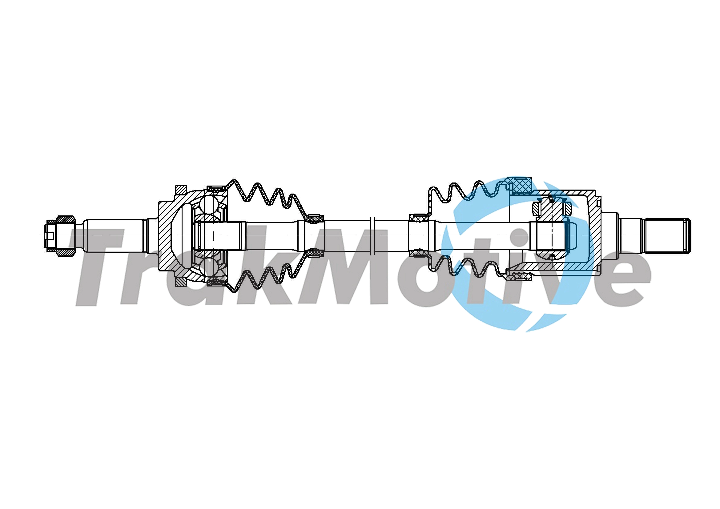 Arbre de transmission TrakMotive 30-1979