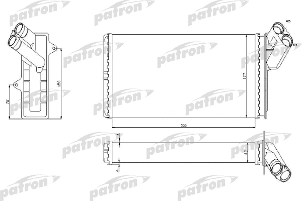 Système de chauffage PATRON PRS2020