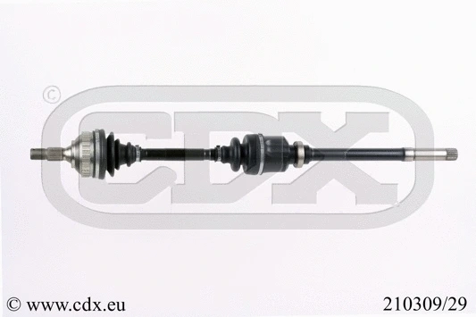 Arbre de transmission CDX 210309/29