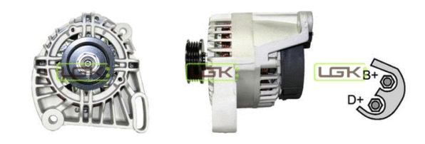 Alternateur LGK 441037