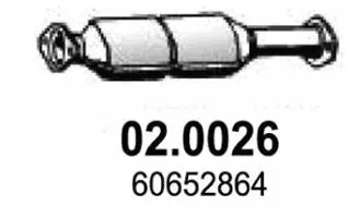 Catalyseur ASSO 02.0026