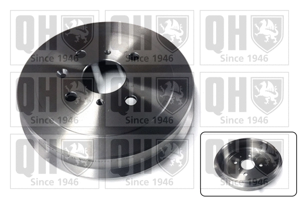 Tambour de frein QUINTON HAZELL BDR641