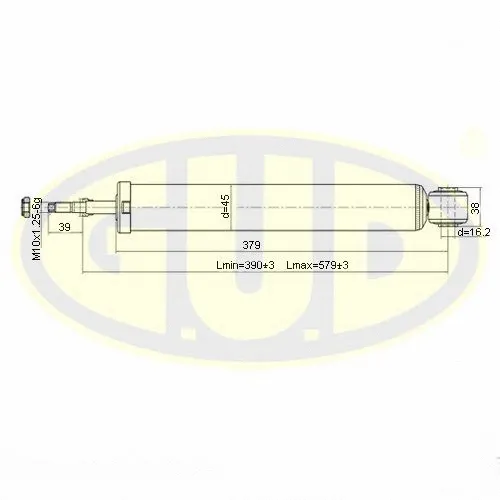 Amortisseur G.U.D. GSA349038