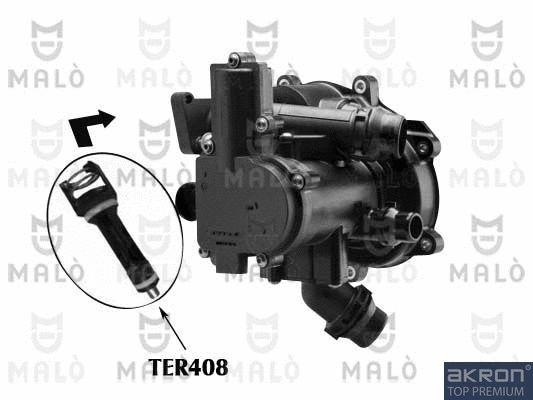 Thermostat, liquide de refroidissement AKRON-MALÒ TER408