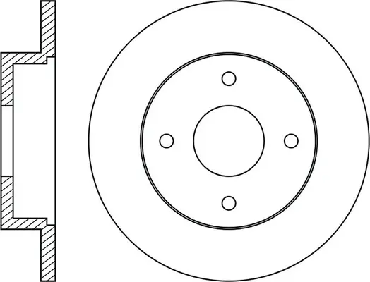 Disque de frein FIT FR0153