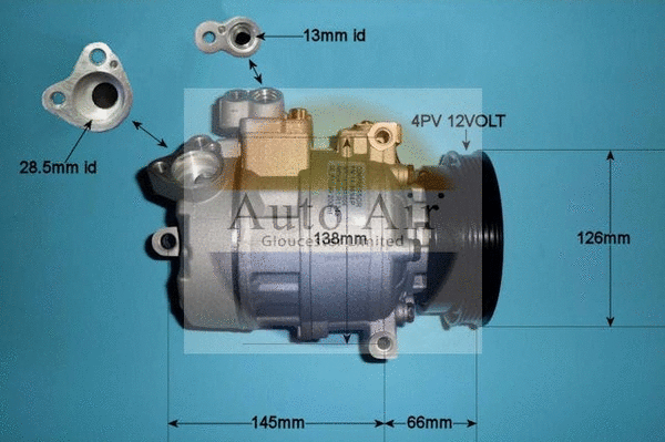 Compresseur, climatisation AUTO AIR GLOUCESTER 14-9694P