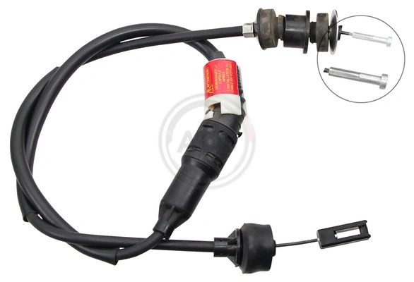 Tirette à câble, commande d'embrayage A.B.S. K28040