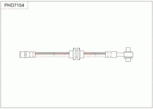 Flexible de frein TRW PHD7154