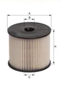 Filtre à carburant UNIFLUX FILTERS XN677