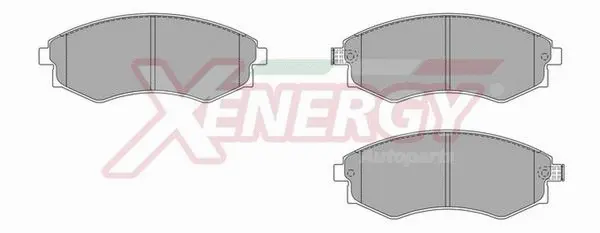 Kit de plaquettes de frein, frein à disque AP XENERGY X40476