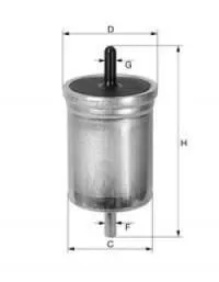 Filtre à carburant UNIFLUX FILTERS XB273