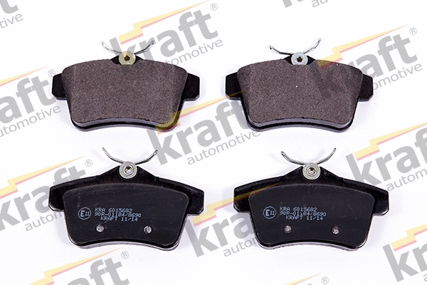 Kit de plaquettes de frein, frein à disque KRAFT AUTOMOTIVE 6015682