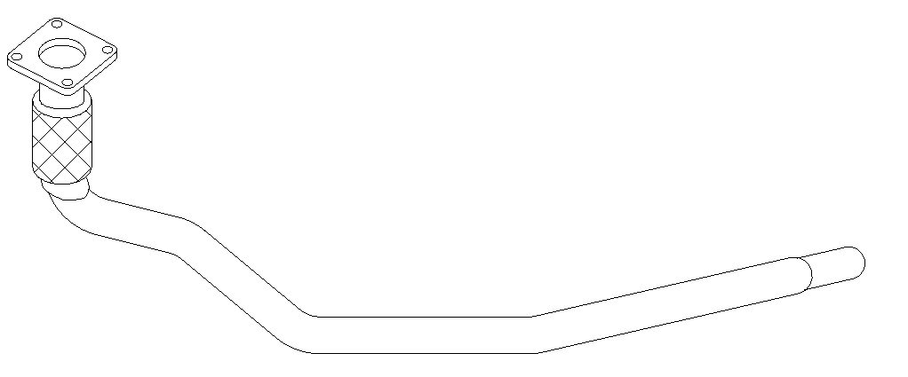 Tuyau d'échappement Vellerand 10898