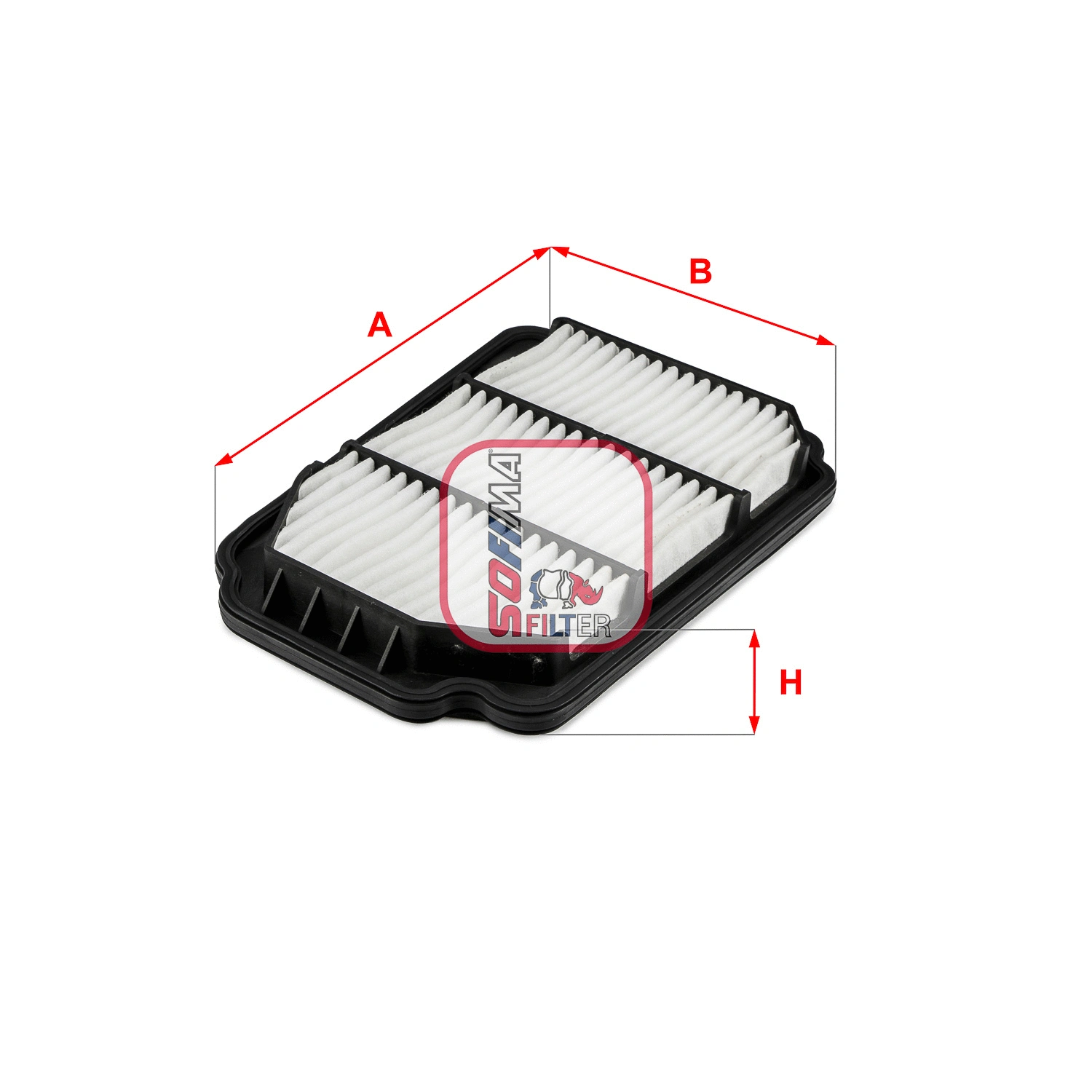 Filtre à air SOFIMA S 3676 A