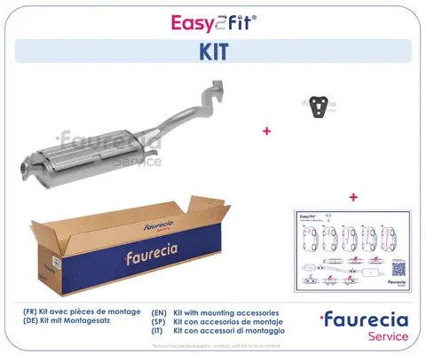 Silencieux arrière Faurecia FS75236