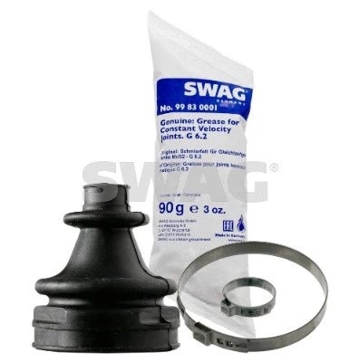 Jeu de joints-soufflets, arbre de commande SWAG 50 90 1112