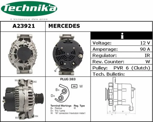 Alternateur Technika A23921