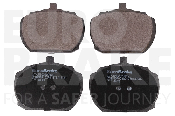 Kit de plaquettes de frein, frein à disque EUROBRAKE 5502229922
