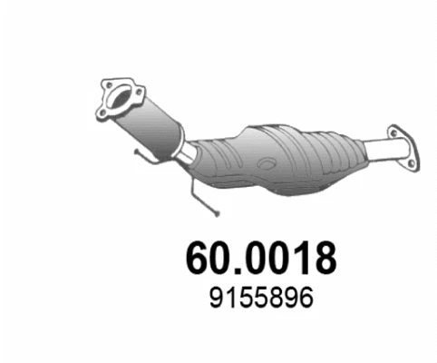 Catalyseur ASSO 60.0018