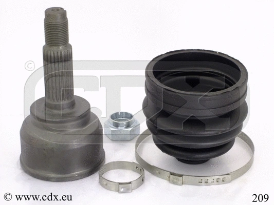 Jeu de joints, arbre de transmission CDX 209