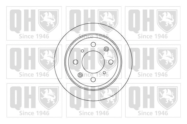 Disque de frein QUINTON HAZELL BDC5047