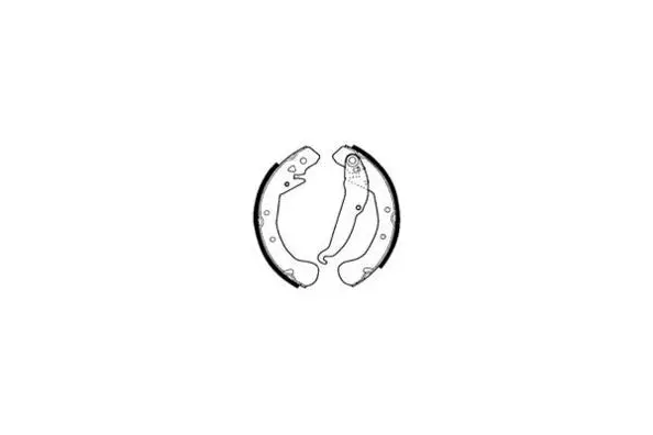 Jeu de mâchoires de frein E.T.F. 09-0529