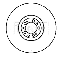 Disque de frein BORG & BECK BBD4873
