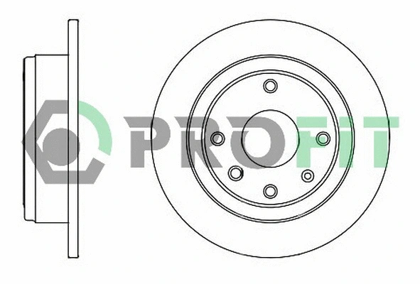 Disque de frein PROFIT 5010-2002