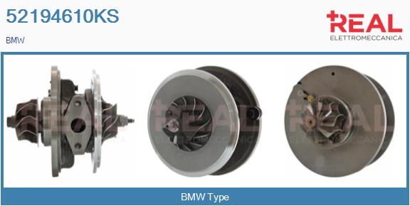 Groupe carter, turbocompresseur REAL 52194610KS