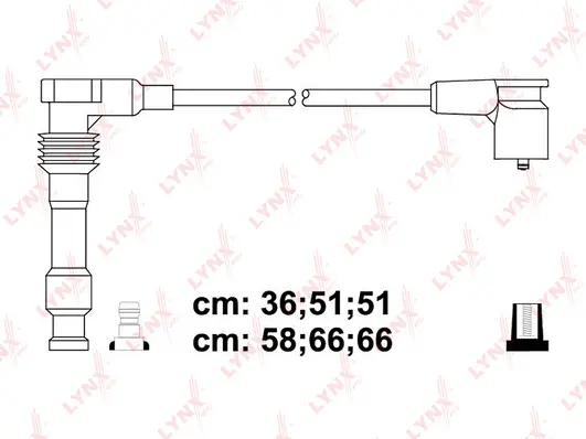 Kit de câbles d'allumage LYNXAUTO SPC6702