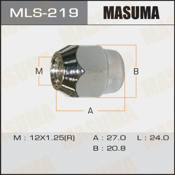Écrou de roue MASUMA MLS-219