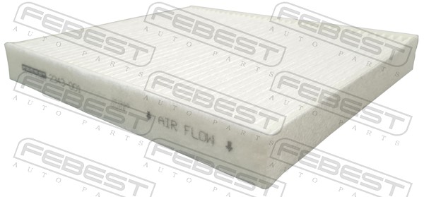Filtre, air de l'habitacle FEBEST 2343-001