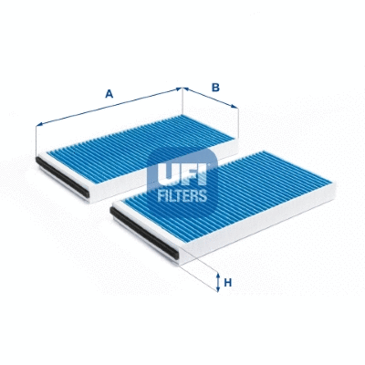 Filtre, air de l'habitacle UFI 34.127.00
