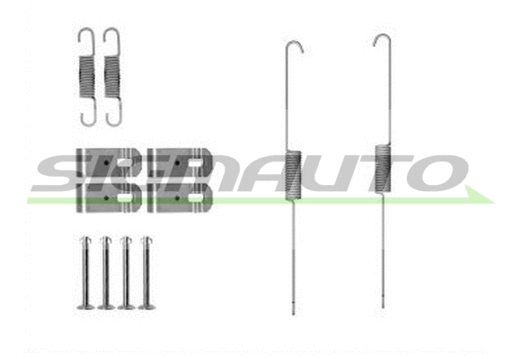Kit d'accessoires, mâchoire de frein SIGMAUTO SK0888