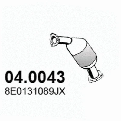 Catalyseur ASSO 04.0043
