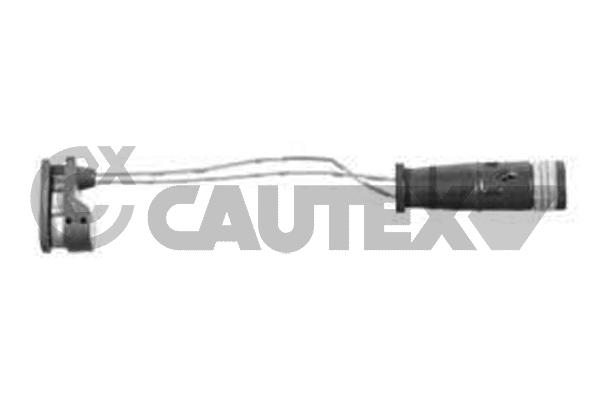Contact d'avertissement, usure des plaquettes de frein CAUTEX 755097