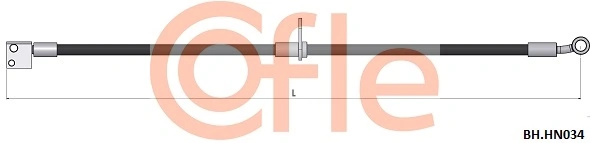 Flexible de frein COFLE 92.BH.HN034