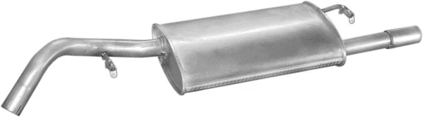 Silencieux arrière POLMO 08.116