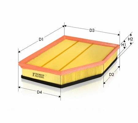 Filtre à air TECNECO FILTERS AR30135PMS